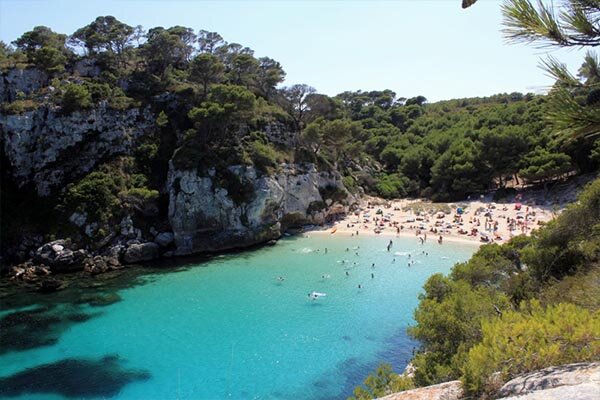 Cala Macarella Beach, Spain