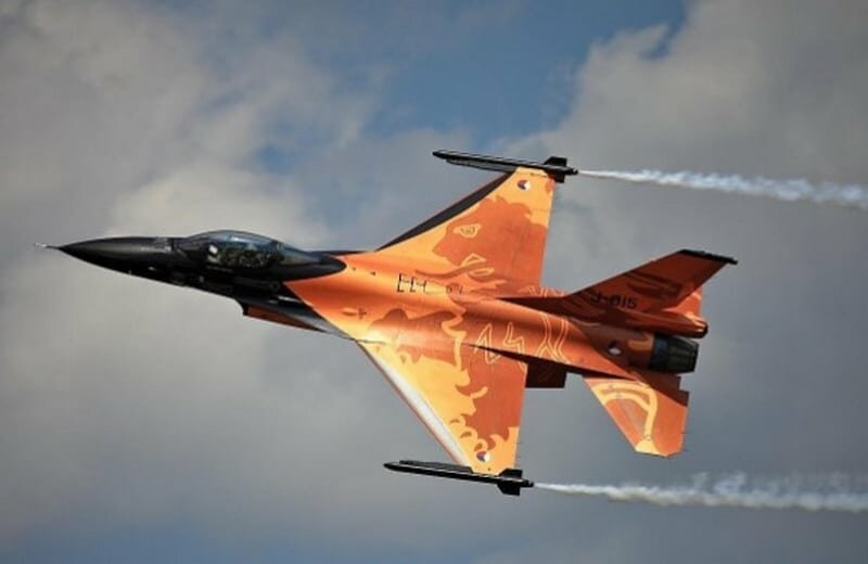 Royal Netherlands F-16 Fighter Jet