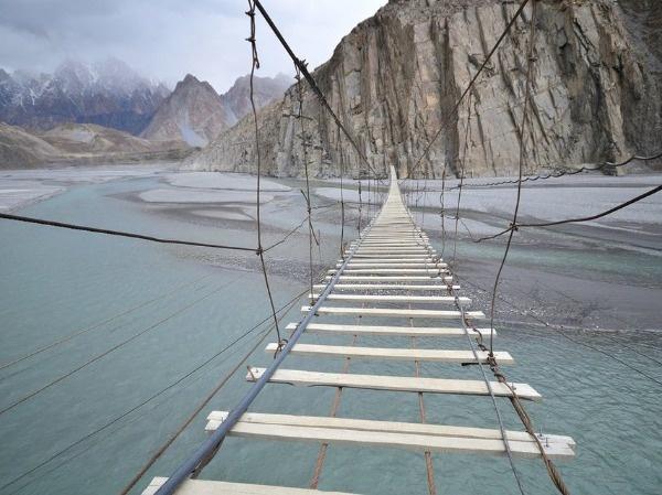Hussaini Hanging Bridge, Pakistan